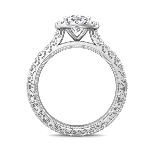 Flyerfit Vintage Platinum Engagement Ring H-I SI2 Image 3 Becky Beauchine Kulka Diamonds and Fine Jewelry Okemos, MI
