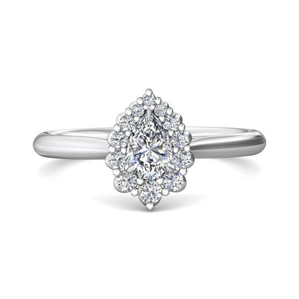 14K White Gold FlyerFit Solitaire Engagement Ring Becky Beauchine Kulka Diamonds and Fine Jewelry Okemos, MI