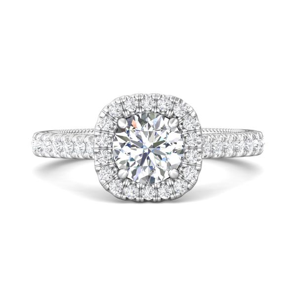 Flyerfit Vintage 14K White Gold Engagement Ring G-H VS2-SI1 Christopher's Fine Jewelry Pawleys Island, SC