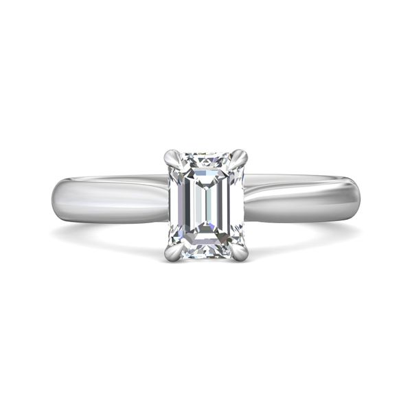 EMERALD CUT Elegant and timeless Stunning emerald cut solitaire diamond ring  | Instagram