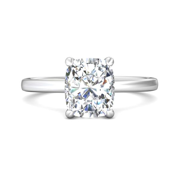 FlyerFit Solitaire 18K White Gold Engagement Ring G-H VS2-SI1 Meyers Jewelers Grove City, OH