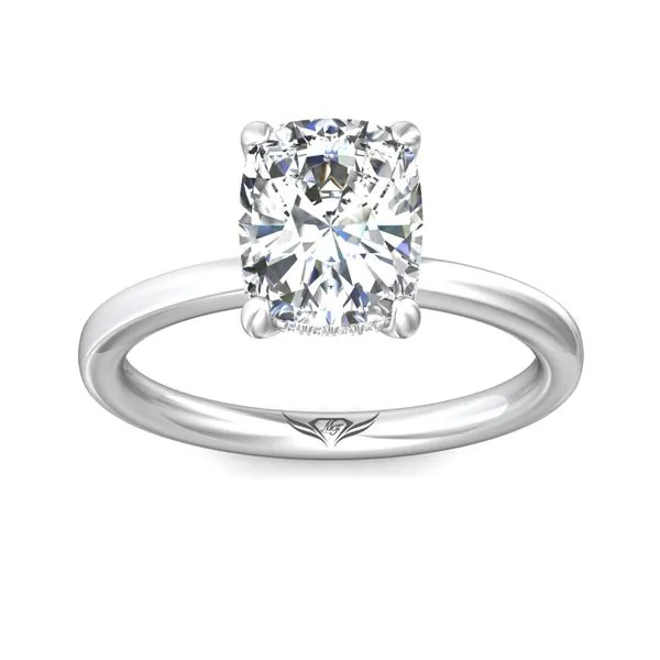 FlyerFit Solitaire 18K White Gold Engagement Ring G-H VS2-SI1 Image 2 Meyers Jewelers Grove City, OH