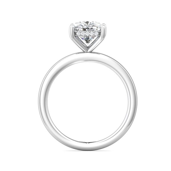 Flyerfit Solitaire 14K White Gold Engagement Ring H-I SI2 Image 3 Valentine's Fine Jewelry Dallas, PA