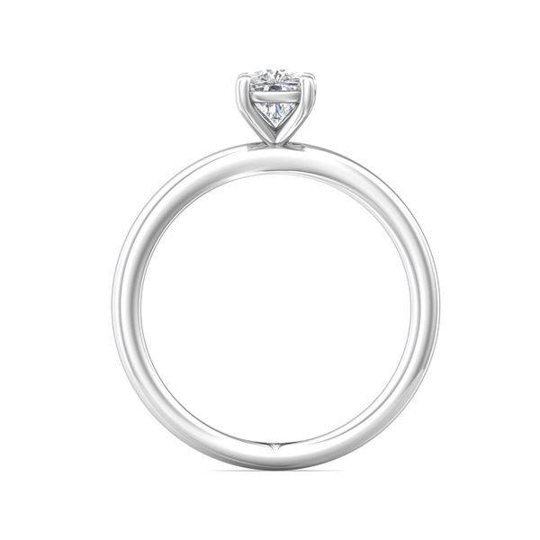 Flyerfit Solitaire Platinum Engagement Ring Image 3 Becky Beauchine Kulka Diamonds and Fine Jewelry Okemos, MI