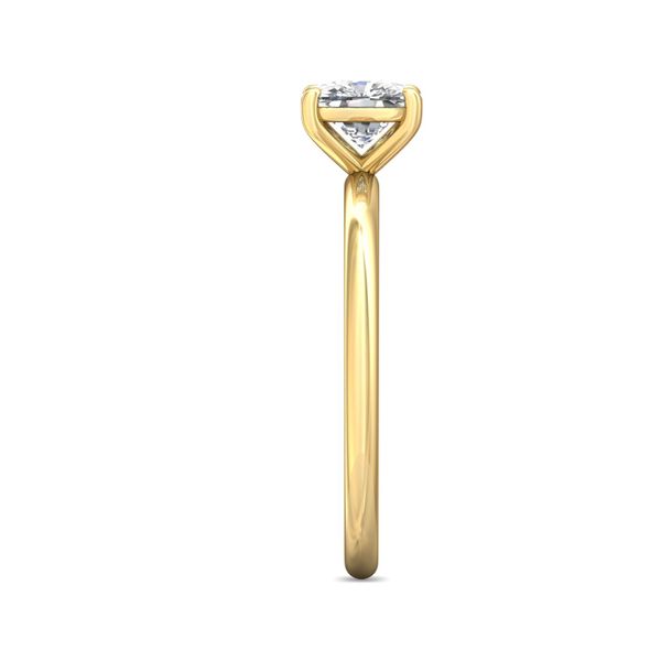 Flyerfit Solitaire 14K Yellow Gold Engagement Ring Image 4 Becky Beauchine Kulka Diamonds and Fine Jewelry Okemos, MI