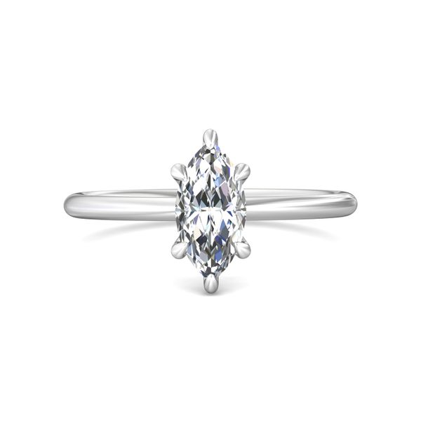 FlyerFit Solitaire Platinum Engagement Ring  Grogan Jewelers Florence, AL