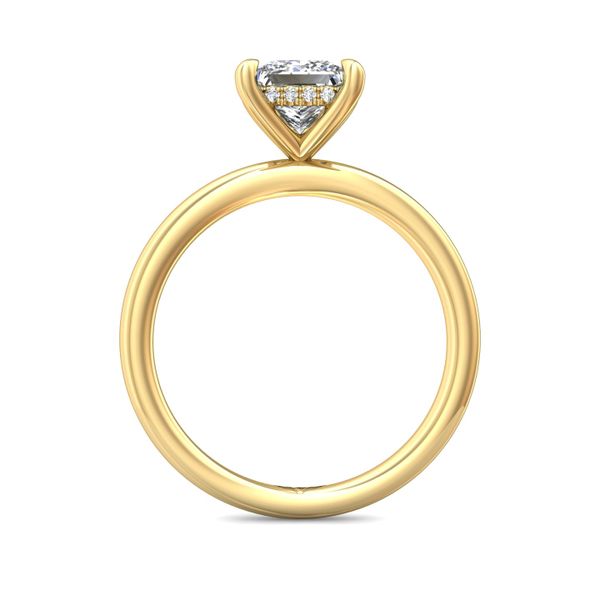 Flyerfit Solitaire 14K Yellow Gold Engagement Ring H-I SI2 Image 3 Grogan Jewelers Florence, AL