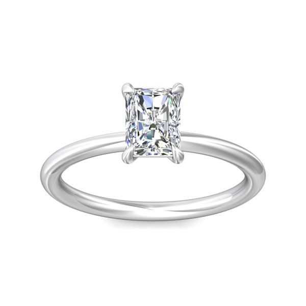 Flyerfit Solitaire 14K White Gold Engagement Ring Image 2 Becky Beauchine Kulka Diamonds and Fine Jewelry Okemos, MI