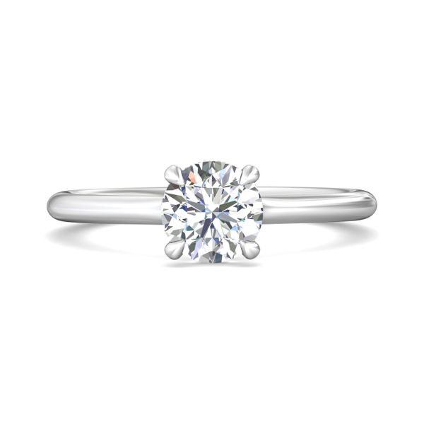 FlyerFit Solitaire 14K White Gold Engagement Ring  Wesche Jewelers Melbourne, FL