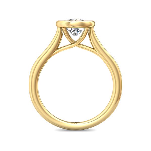Flyerfit Solitaire 14K Yellow Gold Engagement Ring Image 3 Grogan Jewelers Florence, AL