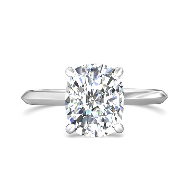 FlyerFit Solitaire Platinum Engagement Ring G-H VS2-SI1 Meyers Jewelers Grove City, OH