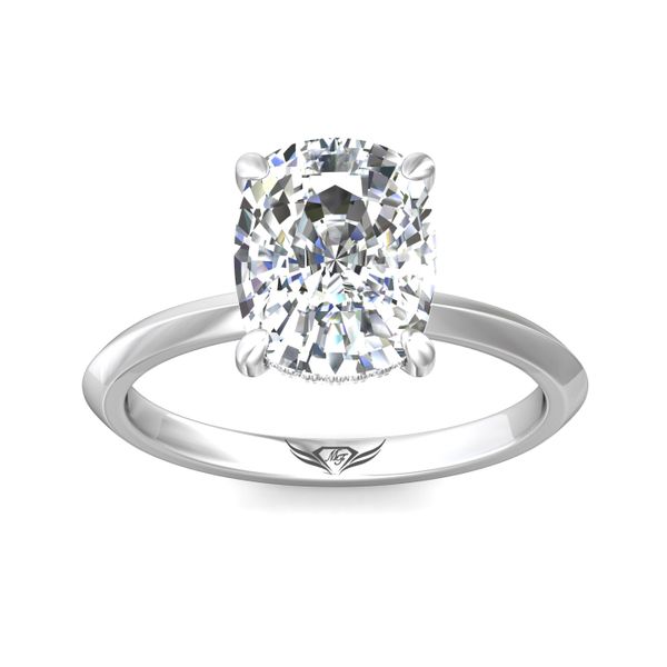 FlyerFit Solitaire Platinum Engagement Ring G-H VS2-SI1 Image 2 Meyers Jewelers Grove City, OH