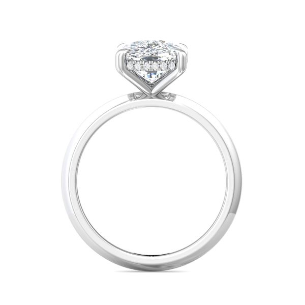 FlyerFit Solitaire Platinum Engagement Ring G-H VS2-SI1 Image 3 Meyers Jewelers Grove City, OH