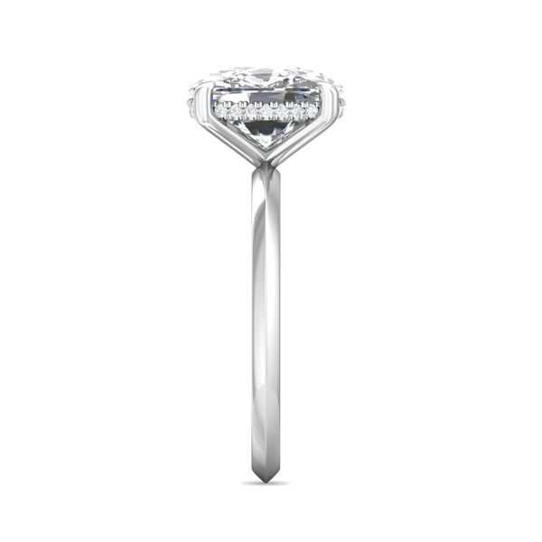 FlyerFit Solitaire Platinum Engagement Ring G-H VS2-SI1 Image 4 Meyers Jewelers Grove City, OH