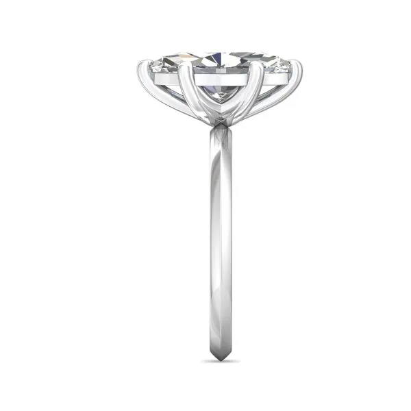 FlyerFit Solitaire 14K White Gold Engagement Ring Image 4 Meyers Jewelers Grove City, OH