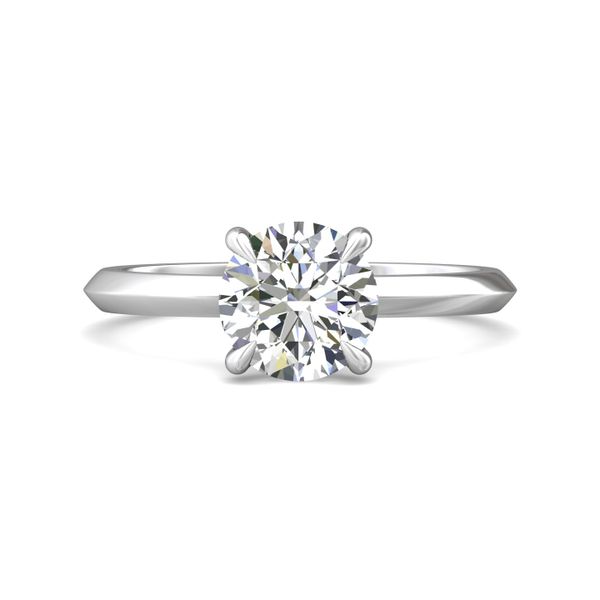 FlyerFit Solitaire Platinum Engagement Ring H-I SI1 Meyers Jewelers Grove City, OH