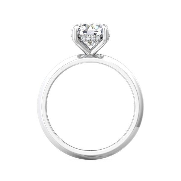 FlyerFit Solitaire Platinum Engagement Ring H-I SI1 Image 3 Meyers Jewelers Grove City, OH