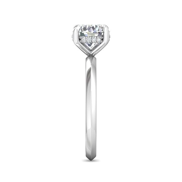 FlyerFit Solitaire Platinum Engagement Ring H-I SI1 Image 4 Meyers Jewelers Grove City, OH