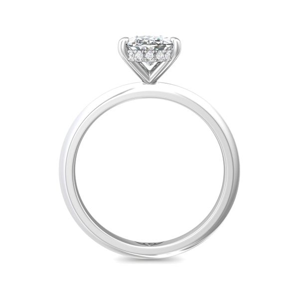FlyerFit Solitaire Platinum Engagement Ring G-H VS2-SI1 Image 3 Meyers Jewelers Grove City, OH