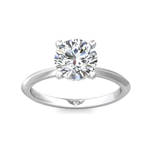 FlyerFit Solitaire 14K White Gold Engagement Ring G-H VS2-SI1 Image 2 Meyers Jewelers Grove City, OH