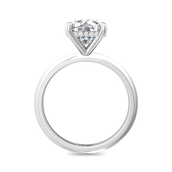 FlyerFit Solitaire 14K White Gold Engagement Ring G-H VS2-SI1 Image 3 Meyers Jewelers Grove City, OH