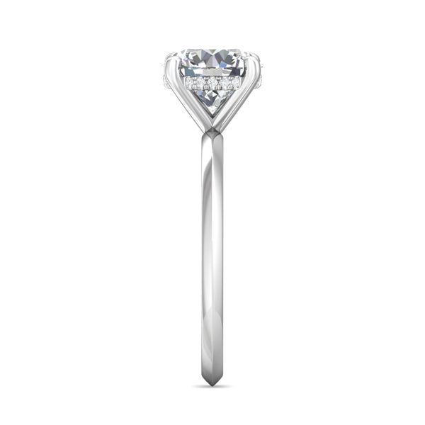 FlyerFit Solitaire 14K White Gold Engagement Ring G-H VS2-SI1 Image 4 Meyers Jewelers Grove City, OH