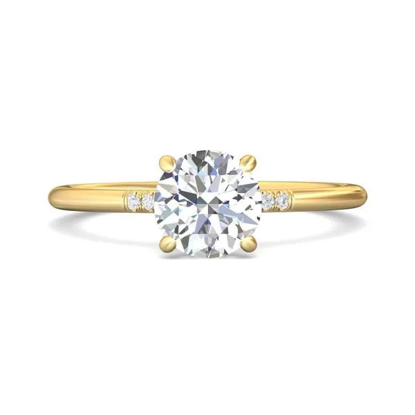 FlyerFit Solitaire 14K Yellow Gold Engagement Ring H-I SI1 Meyers Jewelers Grove City, OH