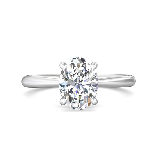 FlyerFit Solitaire 14K White Gold Engagement Ring H-I SI2 Meyers Jewelers Grove City, OH