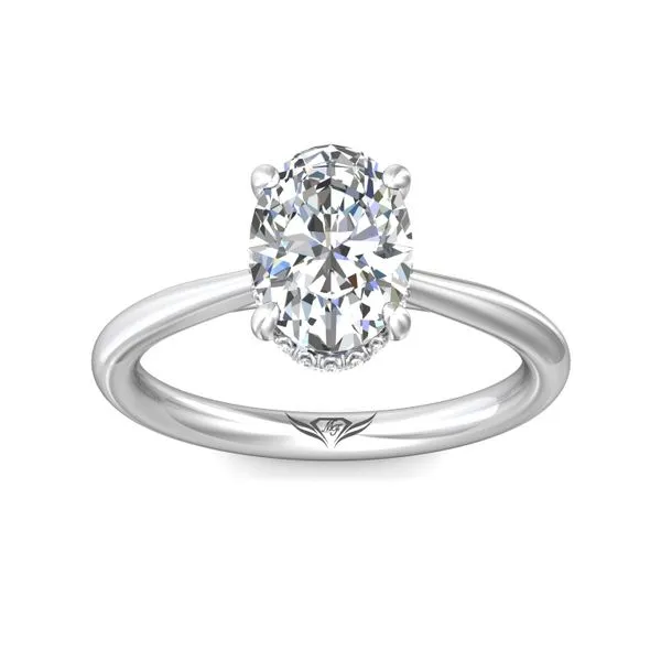 FlyerFit Solitaire 14K White Gold Engagement Ring H-I SI2 Image 2 Meyers Jewelers Grove City, OH