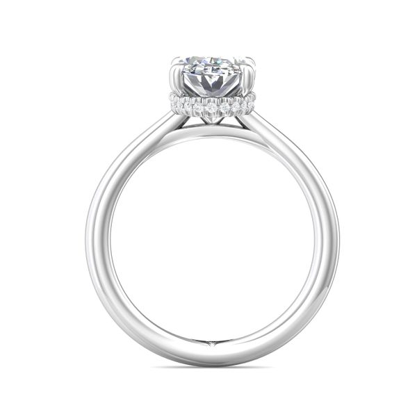 FlyerFit Solitaire 14K White Gold Engagement Ring H-I SI2 Image 3 Meyers Jewelers Grove City, OH