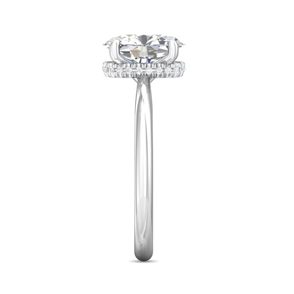 FlyerFit Solitaire 14K White Gold Engagement Ring H-I SI2 Image 4 Meyers Jewelers Grove City, OH