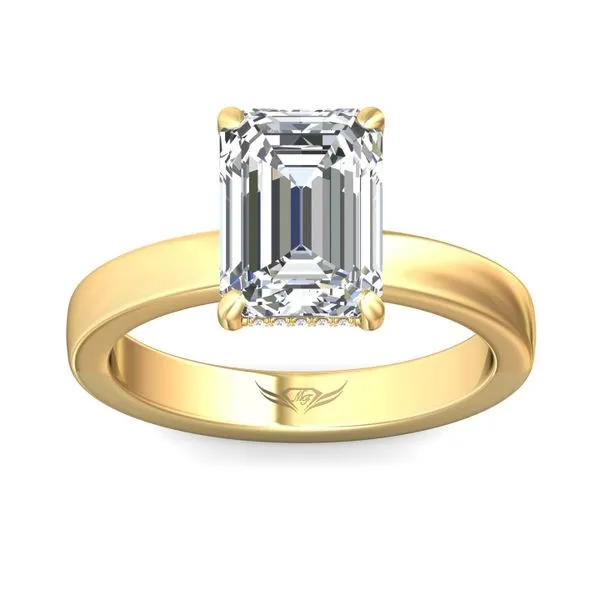 FlyerFit Solitaire 14K Yellow Gold Engagement Ring G-H VS2-SI1 Image 2 Meyers Jewelers Grove City, OH