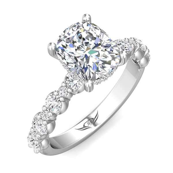 FlyerFit Encore 14K White Gold Engagement Ring H-I SI1 Image 5 Meyers Jewelers Grove City, OH