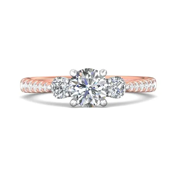 9ct rose gold diamond on sale ring