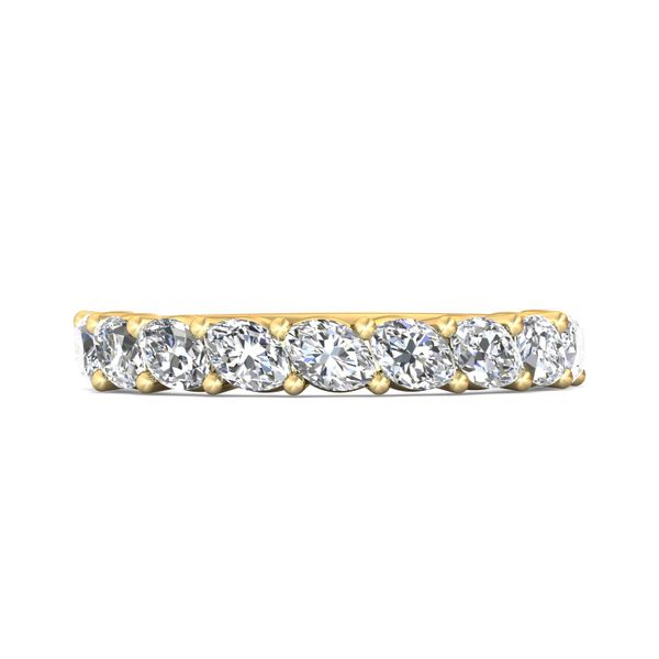 Flyerfit Channel/Shared Prong 14K Yellow Gold Wedding Band G-H VS2-SI1 Christopher's Fine Jewelry Pawleys Island, SC