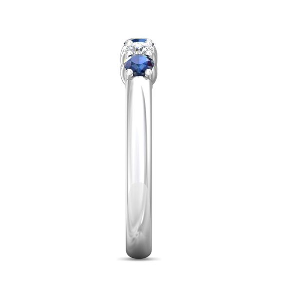 Martin Flyer Classic Color Bands 18K White Gold Anniversary Band G-H VS2-SI1 Image 4 Meyers Jewelers Grove City, OH