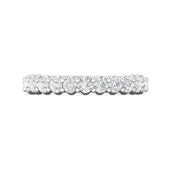 18K White Gold Petite Shared Prong Diamond Ring (1/4 ct. tw.)