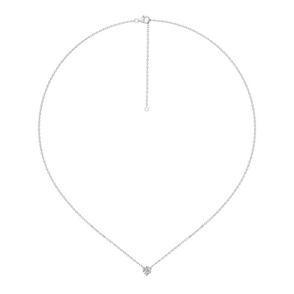Martin Flyer Classic Diamond Pendant 18K White Gold Pendant H-I SI2 Meyers Jewelers Grove City, OH