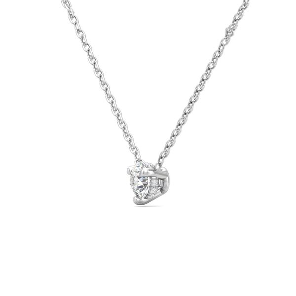 Martin Flyer Classic Diamond Pendant 18K White Gold Pendant H-I SI2 Image 3 Meyers Jewelers Grove City, OH