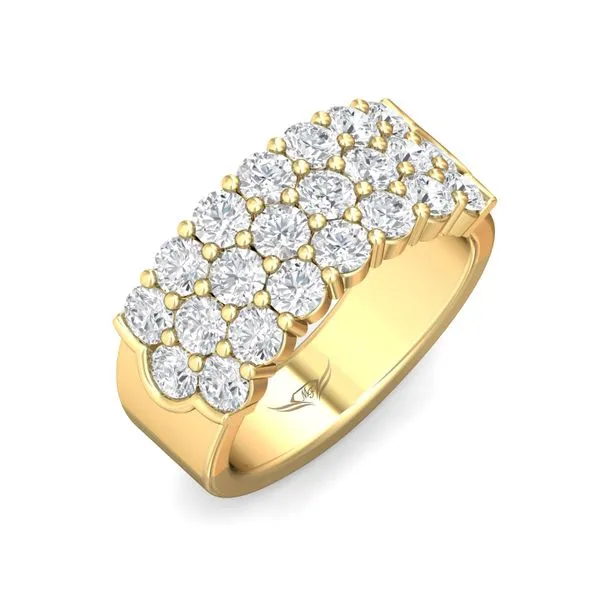 Martin Flyer Classic Diamond Bands 14K Yellow Gold Anniversary Band G-H VS2-SI1 Image 5 Meyers Jewelers Grove City, OH