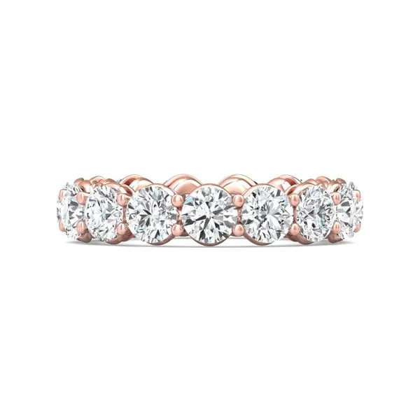 Martin Flyer Classic Diamond Bands 14K Pink Gold Anniversary Band H-I SI2 Meyers Jewelers Grove City, OH