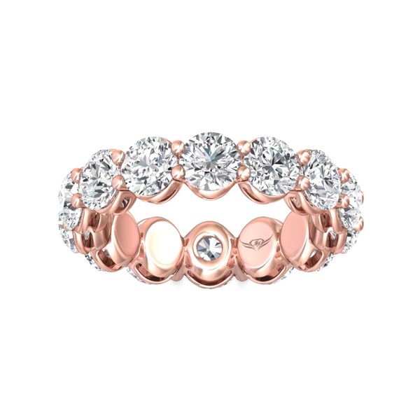 Martin Flyer Classic Diamond Bands 18K Pink Gold Anniversary Band H-I SI2 Image 2 Meyers Jewelers Grove City, OH