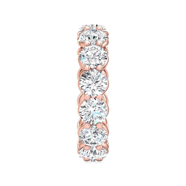 Martin Flyer Classic Diamond Bands 18K Pink Gold Anniversary Band H-I SI2 Image 4 Meyers Jewelers Grove City, OH
