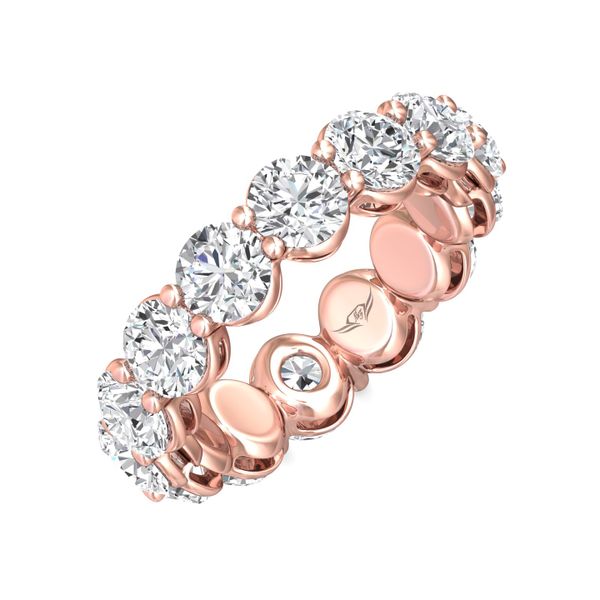 Martin Flyer Classic Diamond Bands 18K Pink Gold Anniversary Band H-I SI2 Image 5 Meyers Jewelers Grove City, OH