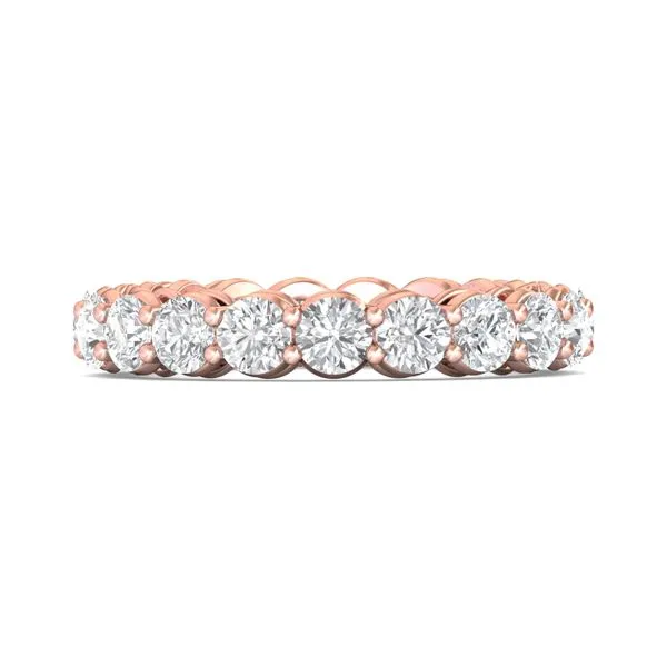 Martin Flyer Classic Diamond Bands 14K Pink Gold Anniversary Band H-I SI1 Meyers Jewelers Grove City, OH