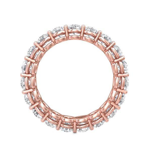 Martin Flyer Classic Diamond Bands 14K Pink Gold Anniversary Band H-I SI1 Image 3 Meyers Jewelers Grove City, OH