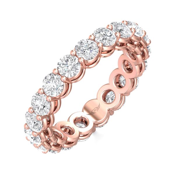 Martin Flyer Classic Diamond Bands 14K Pink Gold Anniversary Band H-I SI1 Image 5 Meyers Jewelers Grove City, OH