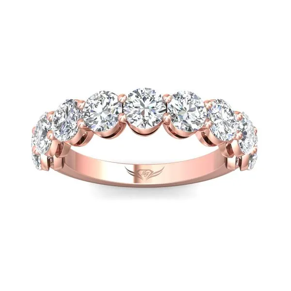 Martin Flyer Classic Diamond Bands 18K Pink Gold Anniversary Band H-I SI1 Image 2 Meyers Jewelers Grove City, OH