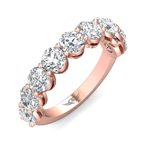 Martin Flyer Classic Diamond Bands 18K Pink Gold Anniversary Band H-I SI1 Image 5 Meyers Jewelers Grove City, OH