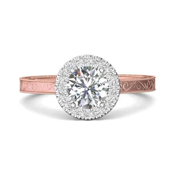 Antique Rose Cut Diamond Solitaire Engagement Ring in Rose Gold, Exquisite  Jewelry for Every Occasion